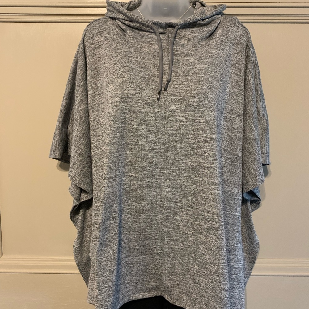 GapFit Hoodie Shawl/Poncho Sz ~> Medium
